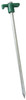100 Pack - Steel Nail Head Steel Tent Stakes Large 10 inches