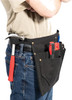 Canvas Waist Work Apron Garden Woodwork Waist Tool Belt with Six Pouches