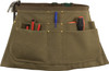 Canvas Waist Work Apron Garden Woodwork Waist Tool Belt with Six Pouches