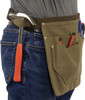 Canvas Waist Work Apron Garden Woodwork Waist Tool Belt with Six Pouches