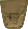 Coyote Brown MOLLE Police Handcuff Holder Pouch for Police Duty Belt