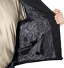 Black Concealed Carry Backwoods Canvas Vest With Hook And Loop Closure