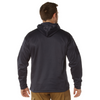 Mens Solid Concealed Carry Hoodie Pass Through Kangaroo Pocket CCW