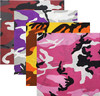 ARMYU Bandanas Head Scarf Cotton Bandanna Face Neck Headwraps 22" x 22" 4 Pack
