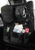 Black Tactical Car Seat Panel Car Seat Back Organizer with Multiple Pouches