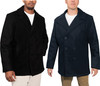Deluxe Peacoat US Navy Sailors Style Military Cold Weather Heavyweight Jacket