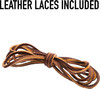 Brown Leather Military Jump Boots 10 Inches Tactical Army Lace Up Impact