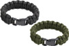 Camouflage Survival Camo Paracord Bracelet Fashionable w/ Buckle Closure