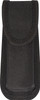 Black Enhanced Molded Single Magazine 9mm or .45 Mag Pouch with Metal Belt Clip