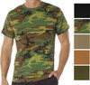 Mens Heavyweight T-Shirt 6.75 oz Cotton Poly Professional Workwear Tee
