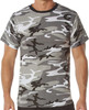 100% Cotton 5oz. Camouflage Short Sleeve T-Shirt Army Fashion Standard Fit Tee