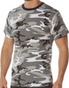 100% Cotton 5oz. Camouflage Short Sleeve T-Shirt Army Fashion Standard Fit Tee