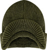 Wool Watch Cap with Brim Beanie Hat with Visor