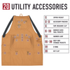 Heavy-Duty Full-Body Canvas Work Apron
