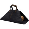 Wax Canvas Log Carrier – Indoor/Outdoor Firewood Bag – Great for Campfires and Fireplaces