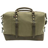 Olive Drab - Vintage Carry-On Travel Bag - Duffle with Trolley Sleeve