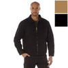 Men's Heavyweight Canvas Work Jacket Water Resistant Workwear Jacket with Lining