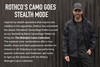 Men's Camouflage Moisture Wicking T-Shirt Tactical Workout Crew Neck Comfy Tee