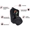 Tactical Traveler Water-Resistant Sling Bag – Lightweight Adventure Backpack