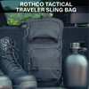Tactical Traveler Water-Resistant Sling Bag – Lightweight Adventure Backpack