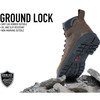 Men's Waterproof Tradesman 6 Inch Work Boots – Lightweight Shoes with Fatigue Defense System