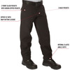 Men’s Lightweight Active Flex Soft Shell Pants – Stretchable Water Resistant Rugged Trousers