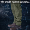 Men’s Lightweight Active Flex Soft Shell Pants – Stretchable Water Resistant Rugged Trousers