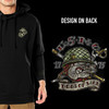 USMC Dogs of War Graphic Hoodie with USMC Eagle, Globe, and Anchor Logo - Black