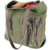 Two Tone Tiger Stripe Camo Canvas Tote Bag Multifunctional Utility 23L Carry Bag