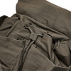 Olive Drab Weekender Backpack Large Vintage Canvas Military School Front Strap Bag