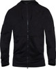 Black Concealed Carry CCW Sweatshirt Tactical Full Zip Large Pocket Hoodie