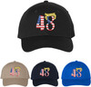 Trump 48th President of United States Embroidered Baseball Cap | Conservative Republican MAGA Hat for Trump Supporters