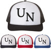 UN Embroidered Trucker Mesh Back Cap
