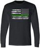 Thin Green Line REVERSE (Black)
