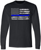 Thin Blue Line REGULAR (Black)