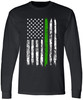 Thin Green Line REVERSE LONG (Black)