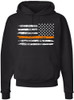 Thin Orange Line REVERSE (Black)
