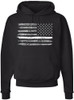 Thin White Line REVERSE (Black)