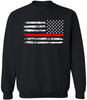 Thin Red Line REVERSE (Black)