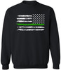 Thin Green Line REVERSE (Black)
