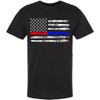 Thin Red/Blue Line REGULAR (Black)