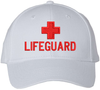 LIFEGUARD + Baseball Hat | Structured Life Guard Cross Beach Rescue Watch Pool Safety Duty Uniform Cap 