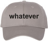 Whatever Embroidered Cap Funny Meme Minimalist Humor Dad Hat Casual Baseball Cap