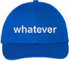 Whatever Embroidered Cap Funny Meme Minimalist Humor Dad Hat Casual Baseball Cap