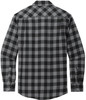 Buffalo Plaid Button-Up Flannel Shirt | Ultra Soft Lighweight Collared Shirt with Chest Pockets & Flaps