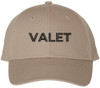 Valet Baseball Hat | Embroidered Parking Attendant Help Service Park Professional Staff Cap