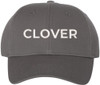 Clover Text Embroidered Baseball Cap | St. Patricks Day Structured Hat