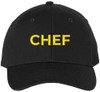 Chef Embroidered Baseball Hat | Professional Cook Head or Sous Culinary Expert Hat | Structured & Adjustable