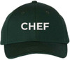 Chef Embroidered Baseball Hat | Professional Cook Head or Sous Culinary Expert Hat | Structured & Adjustable