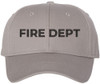 Fire Department Text Embroidered Baseball Cap | Fire Fighters Rescue Professionals Uniform | Structured Hat